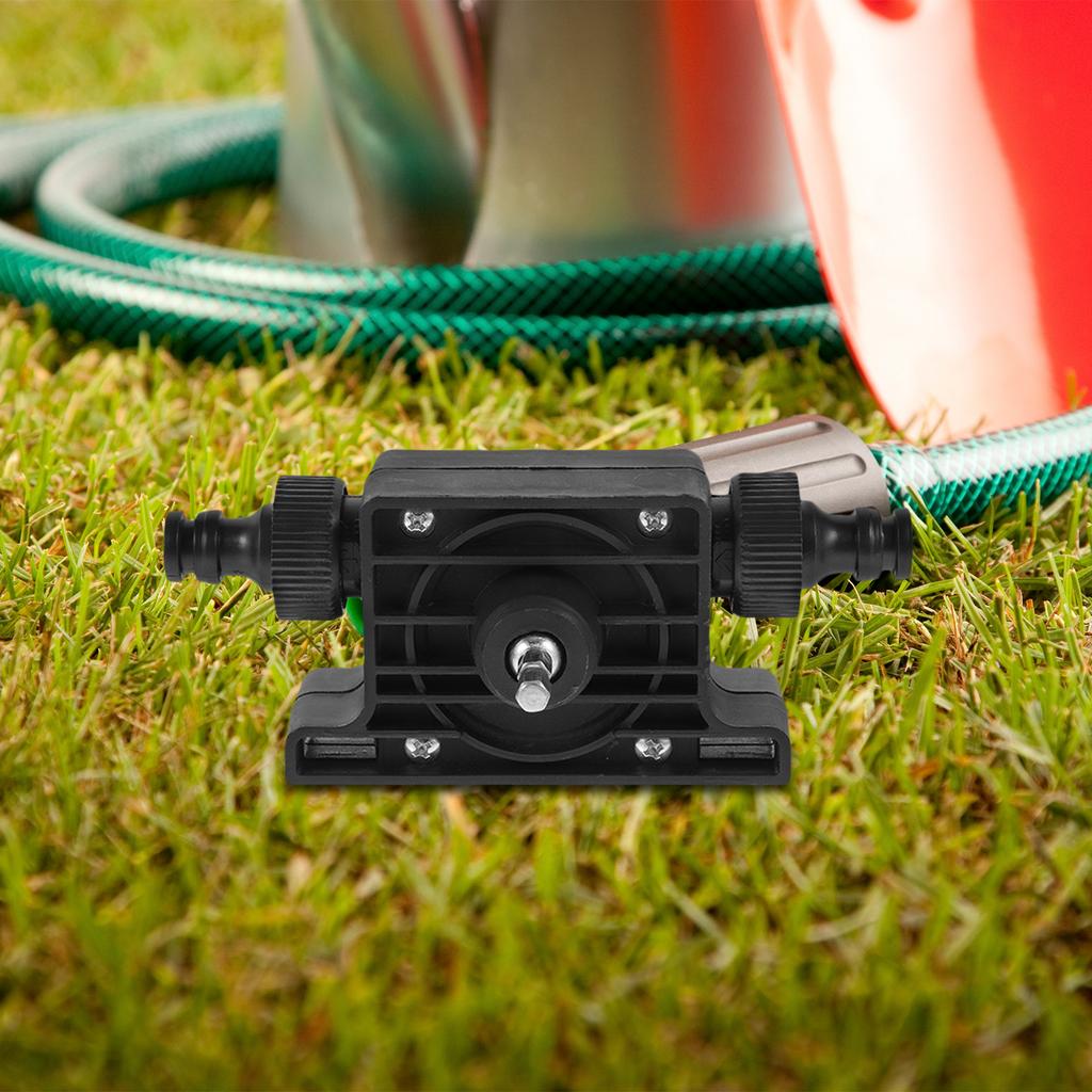 1Set Compact Self Priming Water Suction Pump Lightweight Easy Install Small Electric Drill Pump for Household Water Pumping