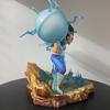 22cm Dragon Ball Z Super Saiyan YS Vegeta PVC Actionfigur Anime Figur Modell Spielzeug Sammlung Puppe Geschenk