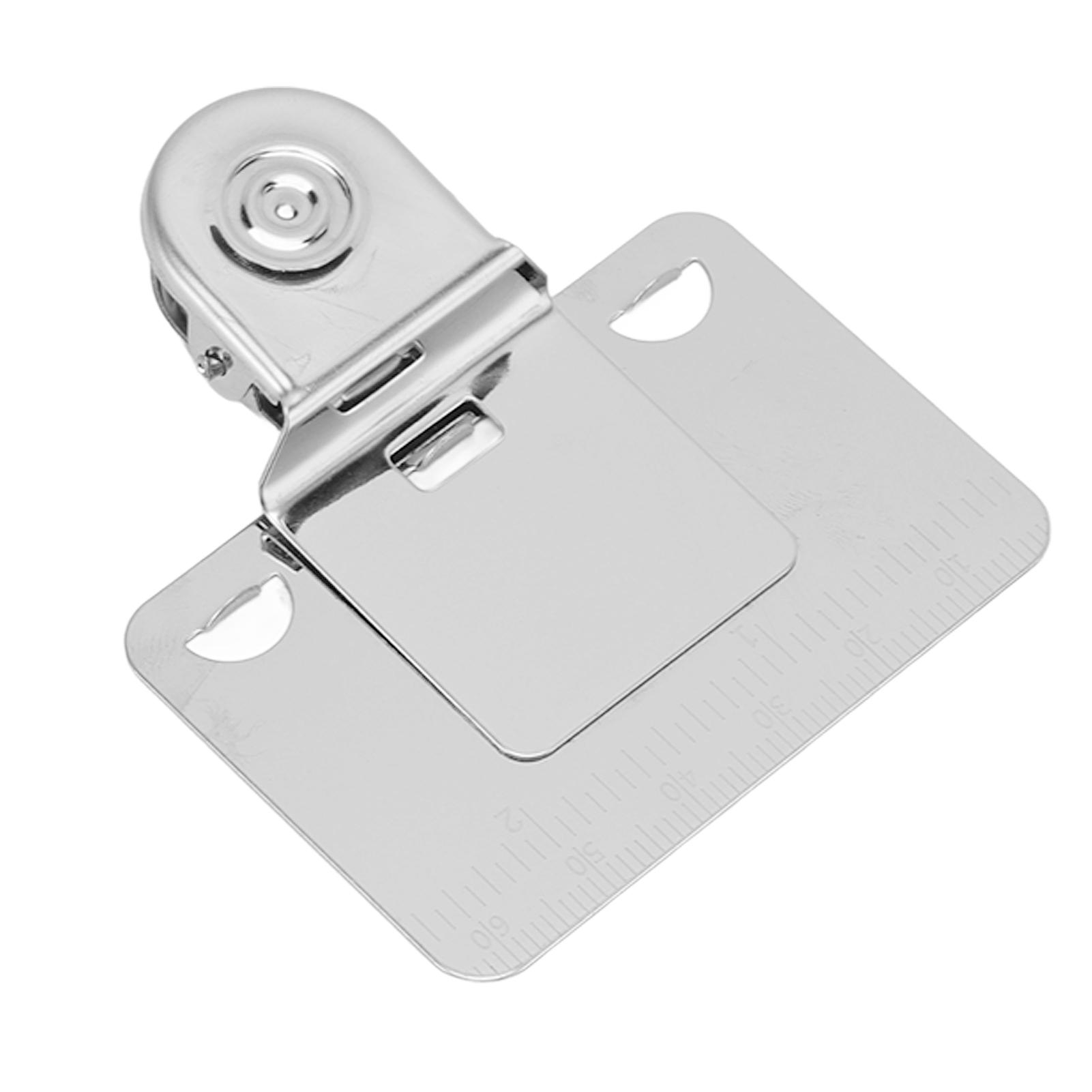 

Клипса для рулетки из нержавеющей стали, для деревообработки, удобный инструмент для измерения и точной разметки, для измерительных инструментов