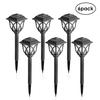 Solar Powered Lawn Light LEDs Lamp IP44 Protect Rate Outdoor Landscape Lighting for Patio