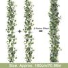 Artificial Eucalyptus Leaves With White Flowers Berries For Wedding Home Party Decor Big Birthday Gifts Anniversary Holiday