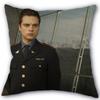 45X45cm Pillow Cover Sebastian Stan Home Decorative Pillowcase Square Zipper Cotton Linen Pillow Cases Bedroom 0331