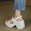 Women Platform Sandals 2025 New Summer Outdoor Comfortable Non Slip Casual Shoes Height Increase Breathable Wedge Shoes