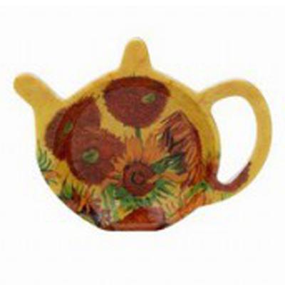 [A1391] - Repose sachets mélamine 'Vincent Van Gogh' Tournesols - 12x10 cm
