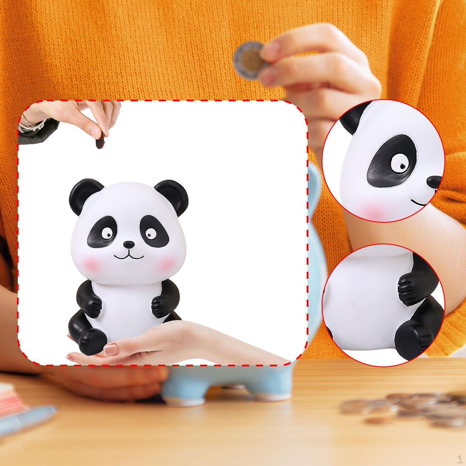 

Банка для сбережений Декор стола Фигурка животного Милая копилка для подарка на год