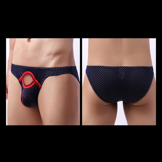 Men Panties Super Soft Wear Resistant Nylon Fashion Sweat Absorption Men Briefs Underwear for Daily Wear