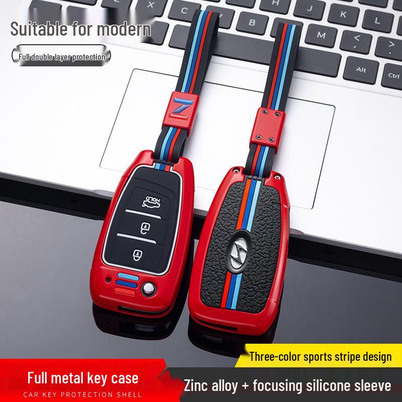 Premium Key Case for 21 Hyundai Models: Elantra, Reina, ix35 - Unisex Design