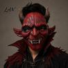 Full Face Horror Costume Mask Halloween Scary Demon Masque for Adults, Red Devil Breathable Foam Party, Haunted House, Cosplay Prop Blood Texture