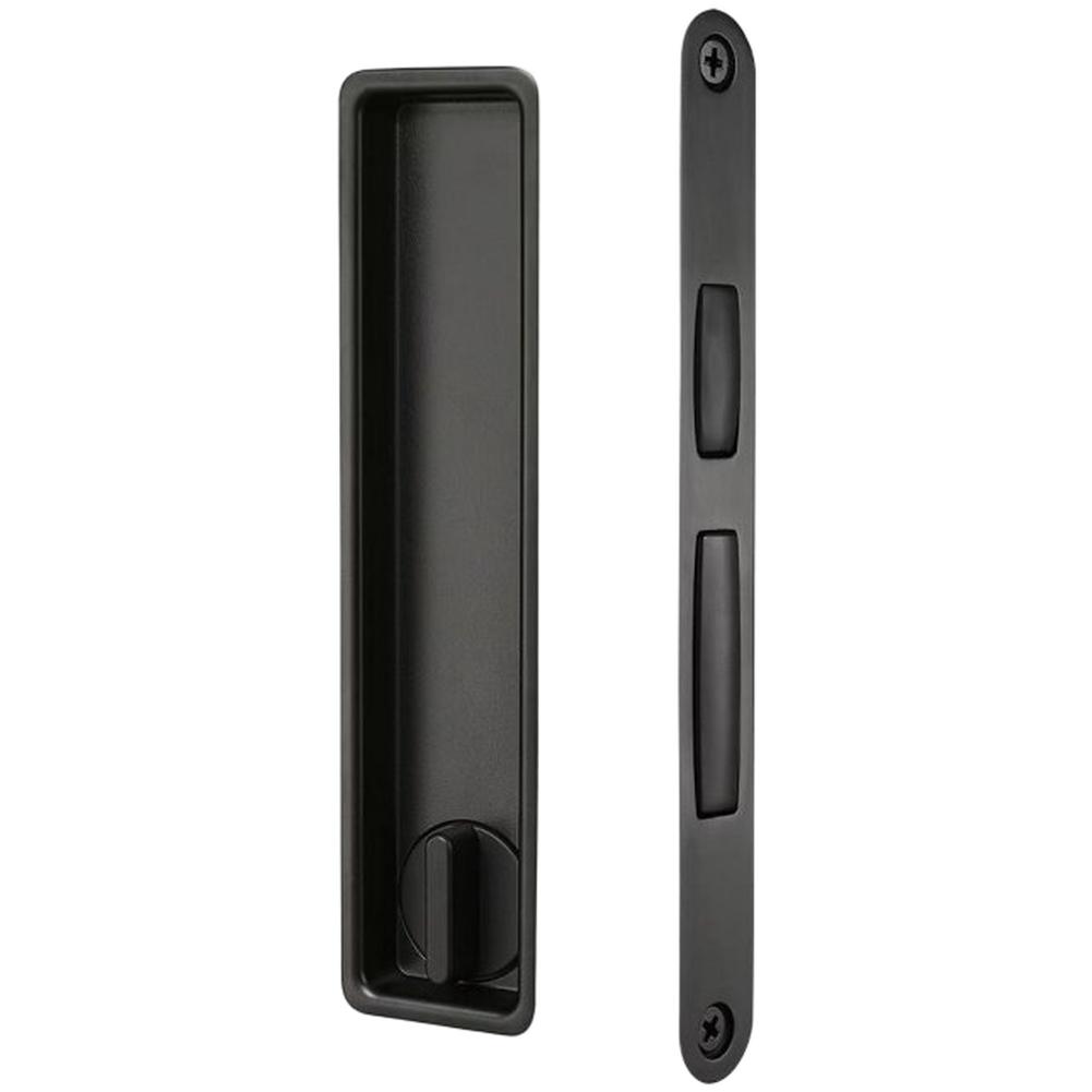 Zinc Alloy Sliding Door Lock Concealed Handle Push To Open Silent Mechanism For Home Kitchen Bathroom Modern Hardware