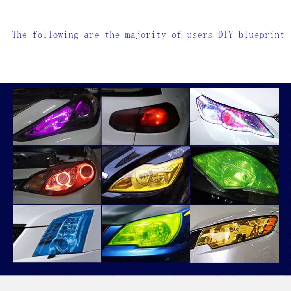 Premium Chameleon Color Changing Tint Vinyl Wrap Sticker For Car Lights And Lamps