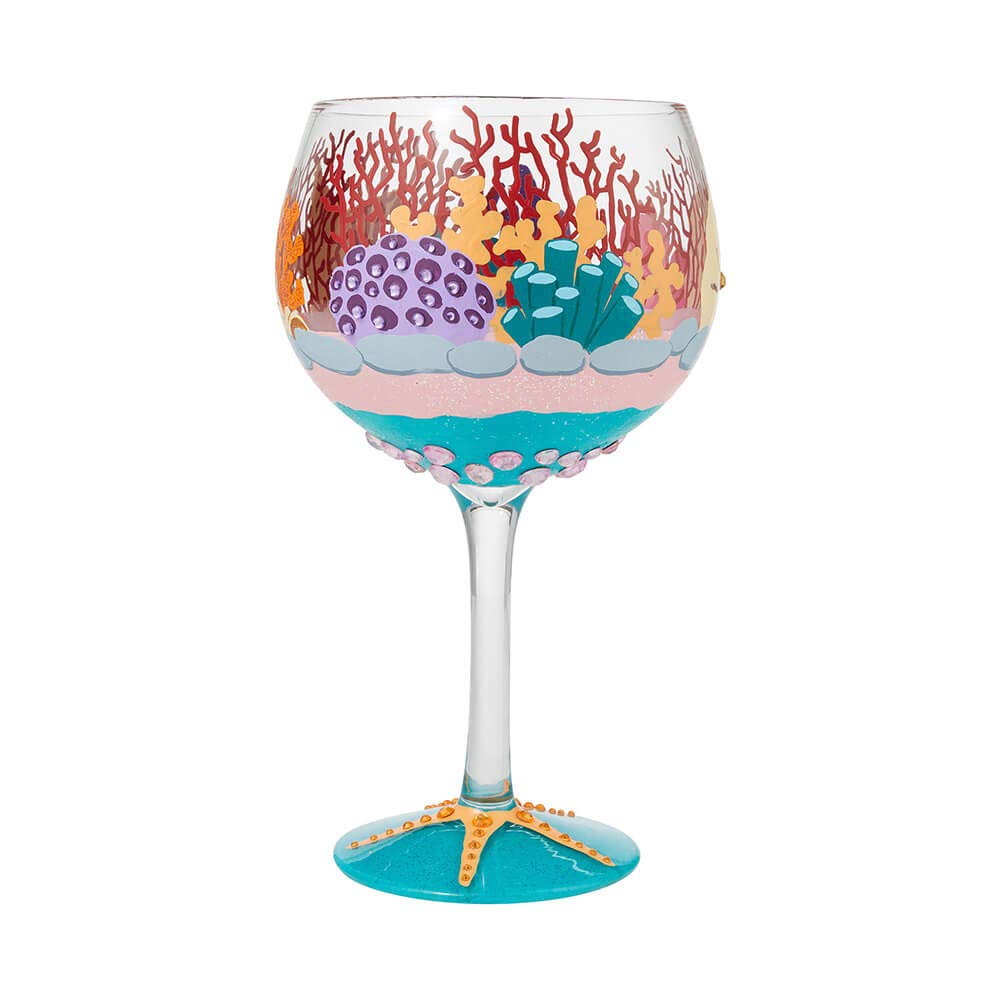 Lolita Copa Glass CORAL TERRARIUM Artisan 6008468 24oz