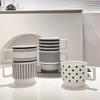 Tasse Keramik Wasserbecher Büro Weiblich Design Sinn Nische Tasse Kreativ Jungen und Mädchen Kaffeetasse