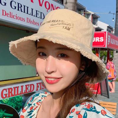 Sun Hat Women's Big Brim All-match Face-covering Sun Hat Summer UV Protection Beach