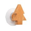 Kids Room Wall Hooks Wooden Hook, Cartoon Decorative Space Saving Hanger, Key Holders for Two Installation Ways Organizer Bedroom And