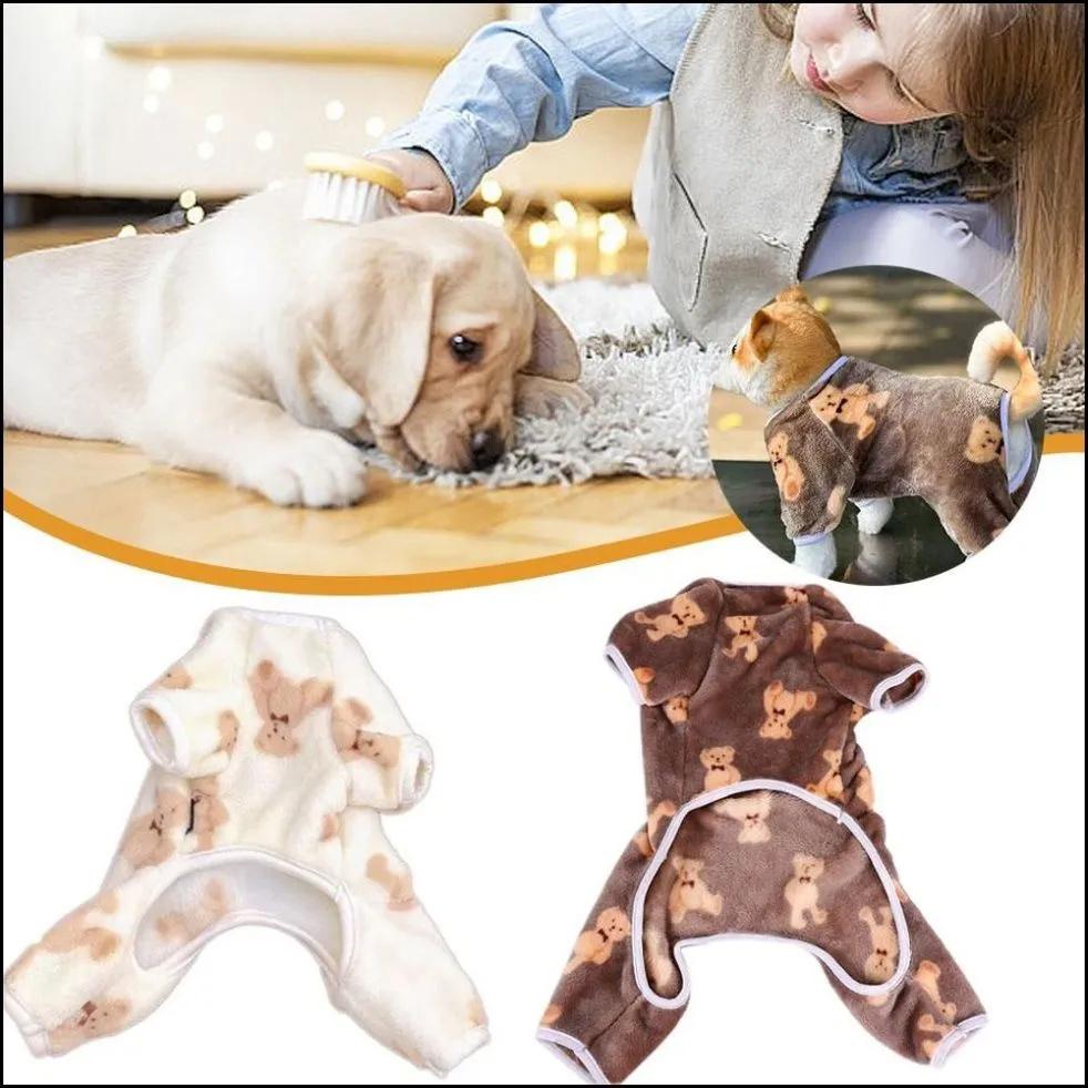 Pet Dog Clothes Button Four-legged Sports Outdoor Sweatshirt