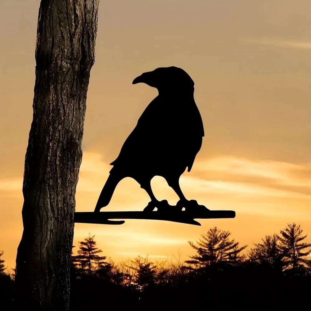 1 шт. Ворона на ветке — фото 4
