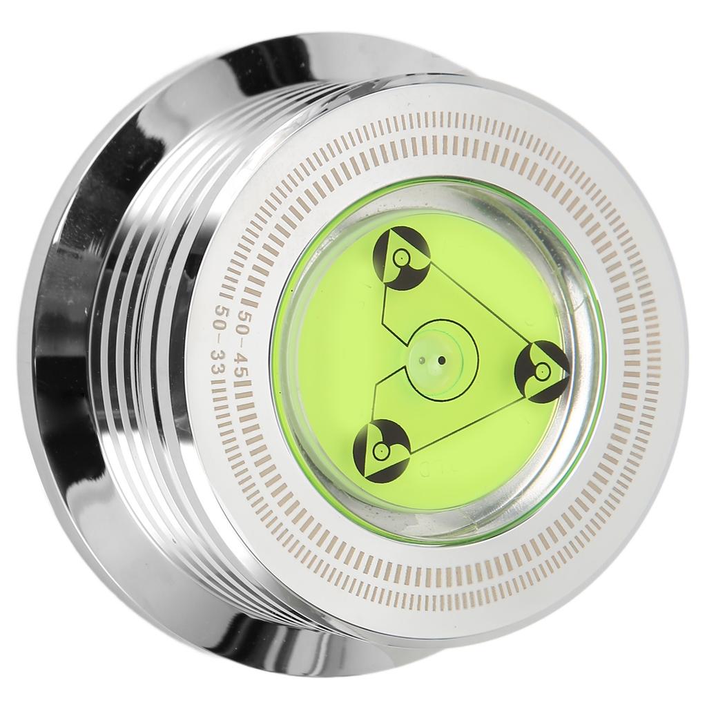 Record Weight Stabiliz Professional 50Hz 45rpm Turntable Disc Stabiliz with and Speed Measurement