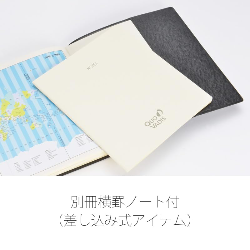 Quo Vadis Executive Note 4/Club Diary (Starting April 2025) (Weekly Vertical, Square Size, 16x16cm) Red, QUOVADIS Qv60202rd