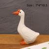 Simulation Animal Carving Log Decoration Crafts Penguin Goose Ornaments