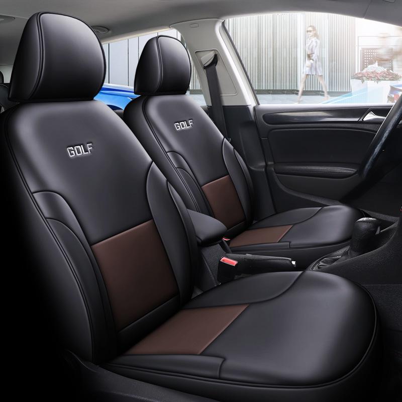 NT Custom Leather Seat Cover for Volkswagen Golf - Sporty, Stylish, All-Season Fit