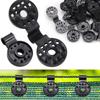 100pcs Sunshade Mesh Buckle Durable Can Withstand Bad Weather Conditions Locking Ring Design Tight And Firm Suitable For Garden