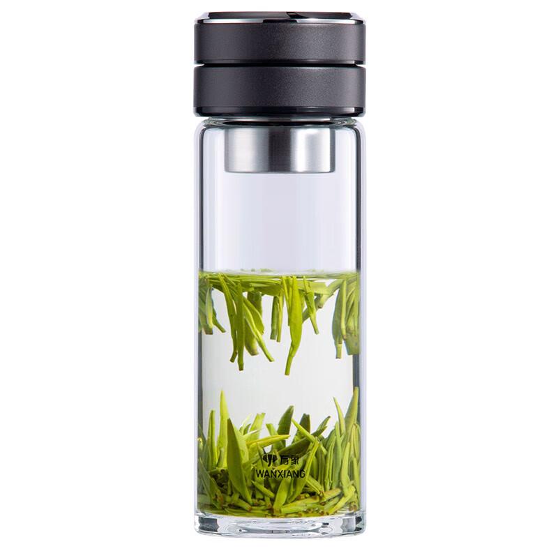 WANXIANG Portable Tea Infuser Glass Bottle
