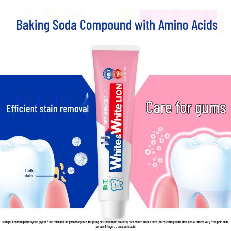 Lion Fluoride Toothpaste (Enzyme + Baking Soda)