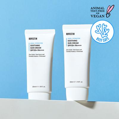 Aqua Beruhigender Sonnenschutz 1+1 Spezialset