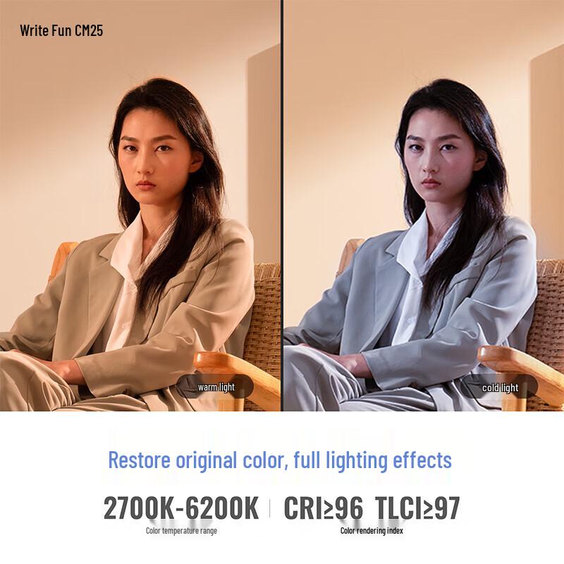 Zhiyun CM25 Portable LED Video Fill Light