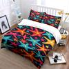 Colorful Starfish Pattern. Bedding Sets Duvet Cover Sets Duvet Covers Pillowcases(1 * Duvet Cover 2 * Pillowcases, Without Duvet Insert)