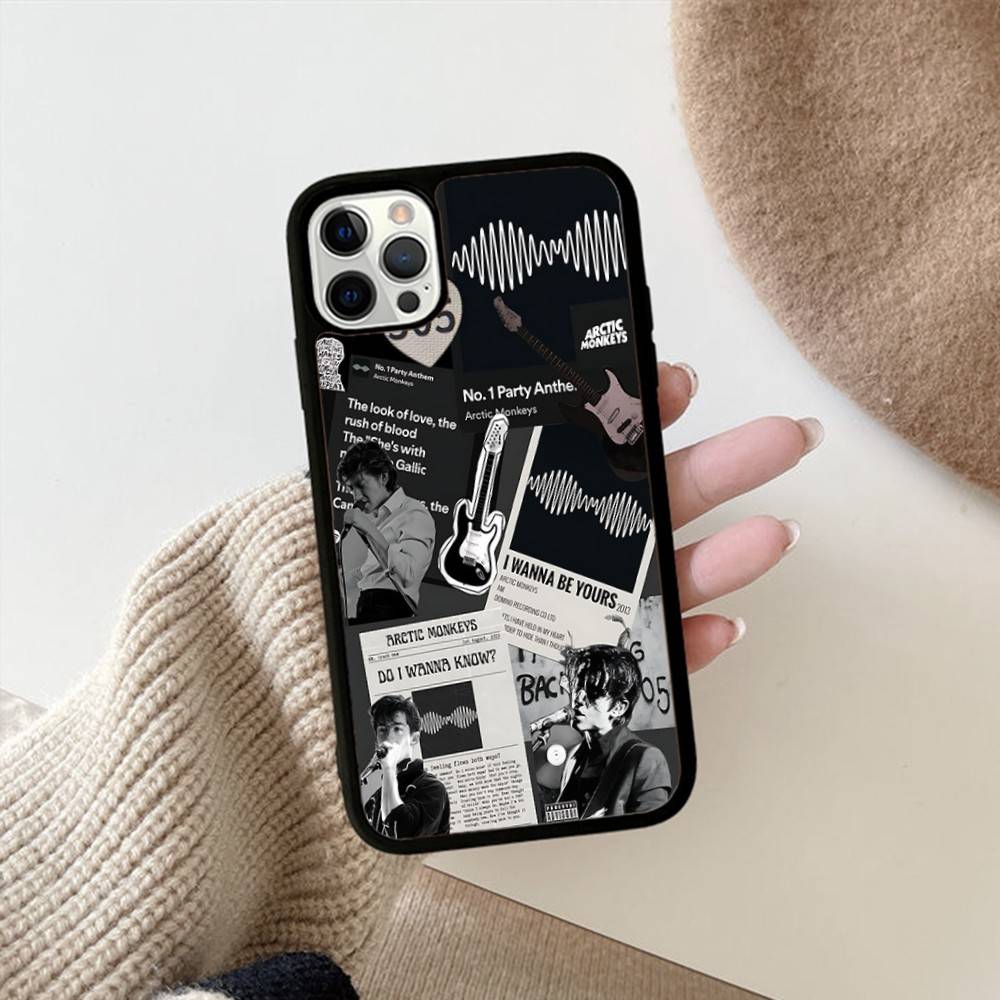 Rock A-Arctic Band M-Monkeys Music For IPhone 17 16 15 14 13 12 11 Pro Max Plus Shockproof PC+TPU Phone Back Cover