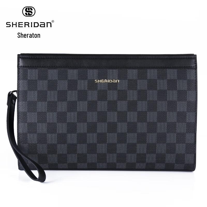 Sheraton Plaid Men s Clutch Bag
