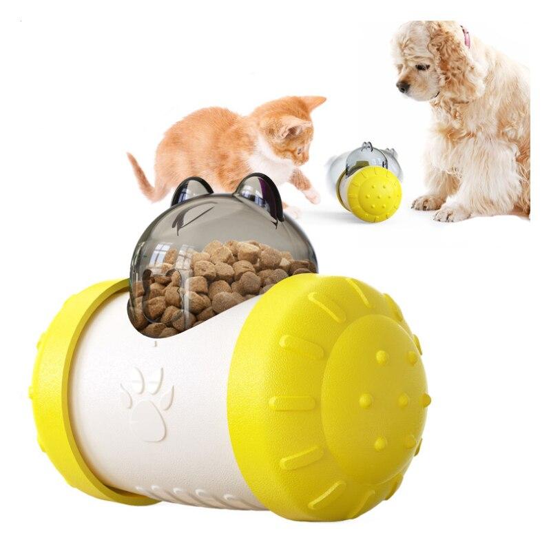 Giocattolo per animali domestici Bilancia per auto Tumbler Puzzle Palla per perdite di cibo lento senza giocattolo elettrico per cani Self-Hey Swing Bear Ultimo modello