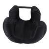 Face Down Pillow Memory Foam Sleeping Pillow Soft Comfortable Face Pillow for Home Travel Black