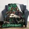 Name Custom KILLER INSTINCT Print Flannel Blanket High Quality Warm Comfortable Cover for All Seasons Perfect for Gifts Home Decor