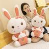Rabbit Bottle Baby Plush Toy Cute Cartoon Child Girl Sleeping Companion Gift