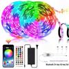 2024 Smart Bluetooth RGB LED Strip Lights with Music Control - Seven-Color TV Light Set