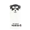 For Hybrid Club Head Protector Husky Design Golf Putter Cover Wood Head Covers Golf Club Headcover