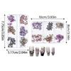 1Set 3D Butterfly Nails Charm Nails Rhinestones DecorationCrafts Nails Supplies Nails Art Suitable for Nails Enthusiasts