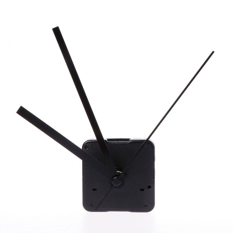 DIY Clock Movement Mechanism Non Ticking DIY Wall Clock Mechanisms with Hands Set for Repair Parts Replacement