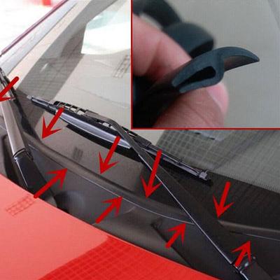 Adesivo de tira de vedação de moldagem de painel de para-brisa universal para BMW E46 E90 E60 E39 E36 E30 E87 E34 E92 E91 R50 R56 F8G1