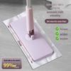 Multi-Surface Wet/Dry Mop with Automatic Cloth Clipper & Face Towel Holder