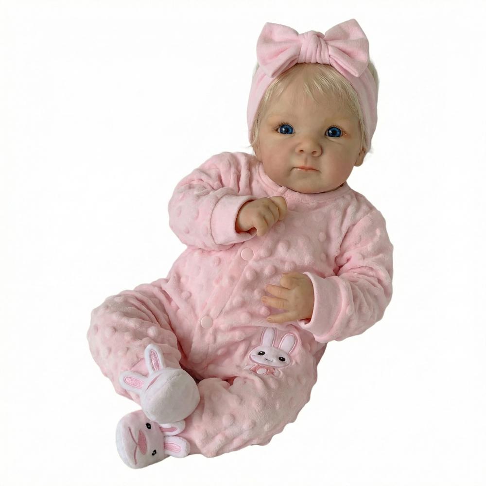 Lovely Reborn Babies Dolls Bettie Soft Full Vinyl or Cloth Body Optional Newborn Dolls So Truth Like Emulation Doll for Toddler Children Birthday Gift