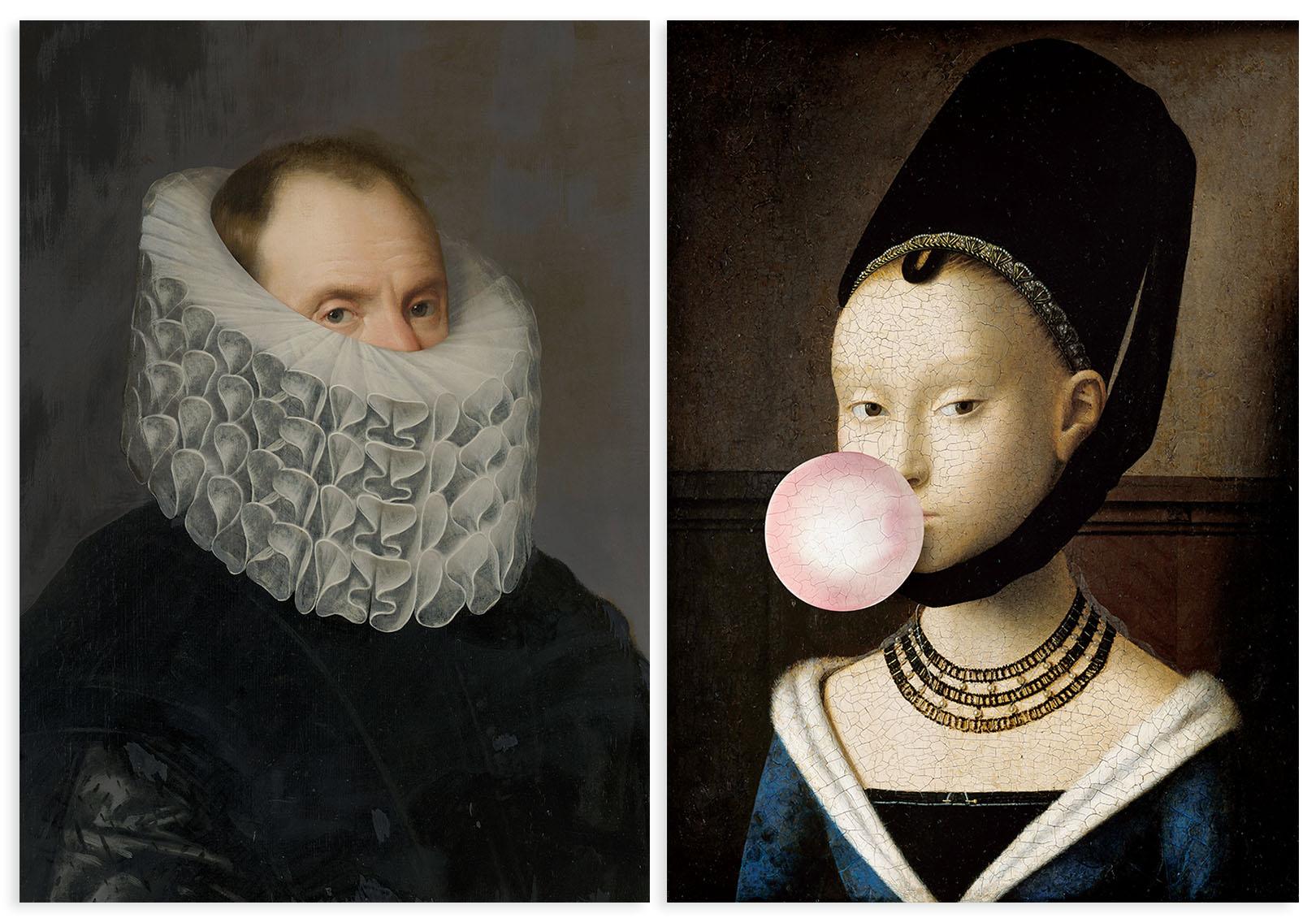 

Zestaw dwóch plakatów guma balon 21x29,7 cm A4