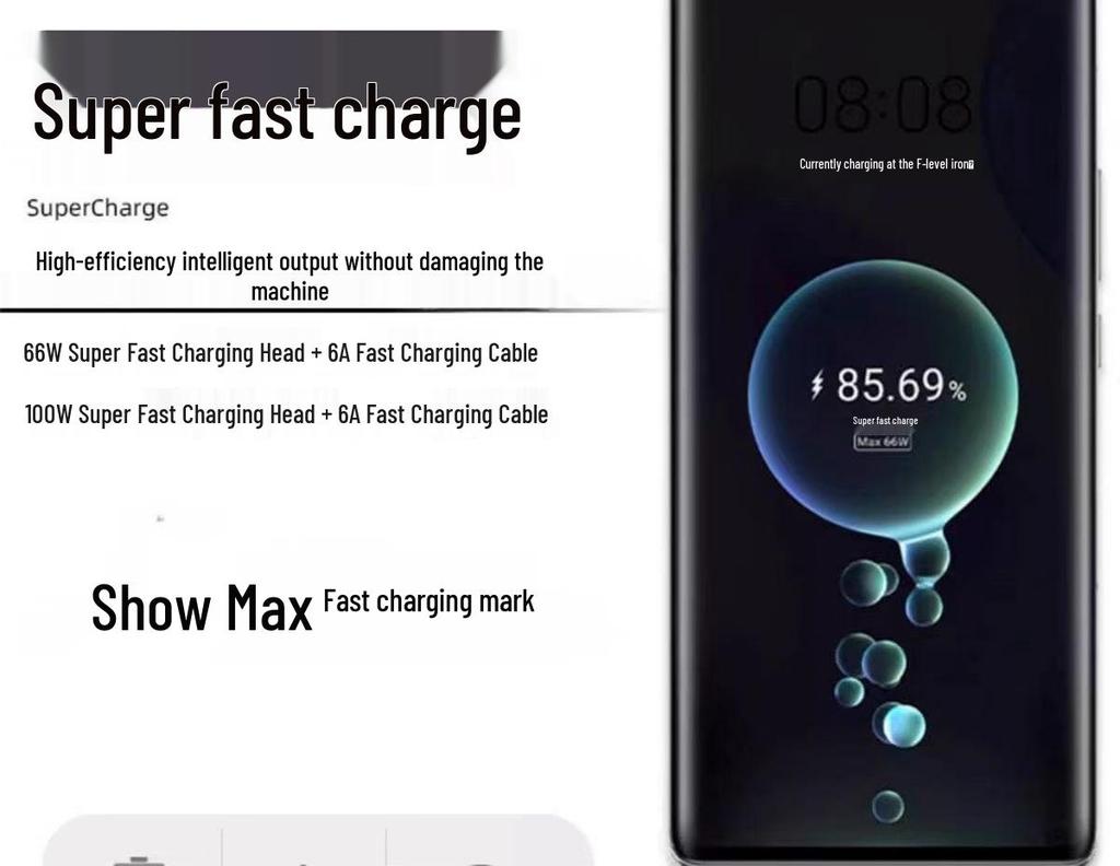 Compatible Huawei Honor Charger Set: 100W Flash, 88W Charging Head, 66W Phone Super Fast Charge