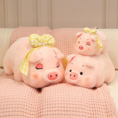 Yousheng Soft Pig Plush Pillow Cute Pink Pig Hugging Pillow Stuffed Animal Throw Cushion Birthday Gift for Kids Girls