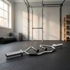 Multi-Handle Lifting Bar Heavy-Duty Gym Training with Loading Sleeves