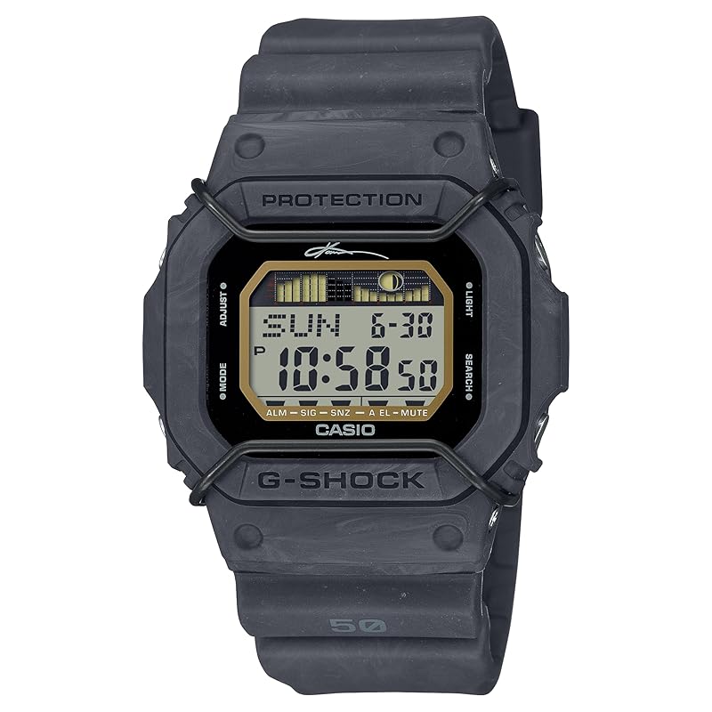 

КАСИО (Casio) часы G-SHOCK (G-Shock) G-LIDE G ride Kanoa Igarashi Limited модель черное золото GLX-5600KB-1 мужская зарубежная модель [продукт]