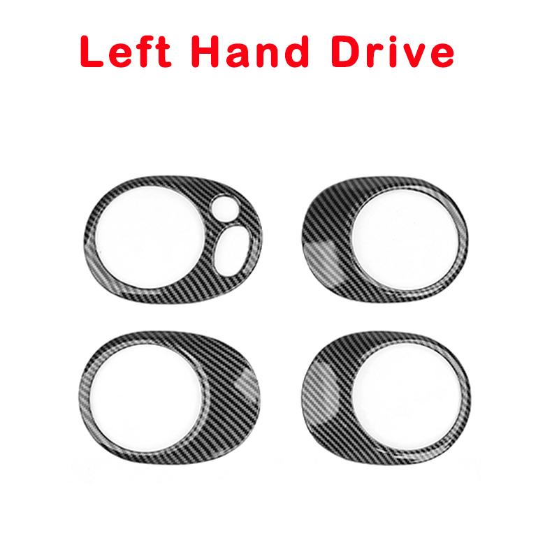 Auto Interior Decoration Accessories Inner Door Handle Bowl Frame Trim Cover ABS Material For Hyundai IONIQ 9 Left-Hand Drive