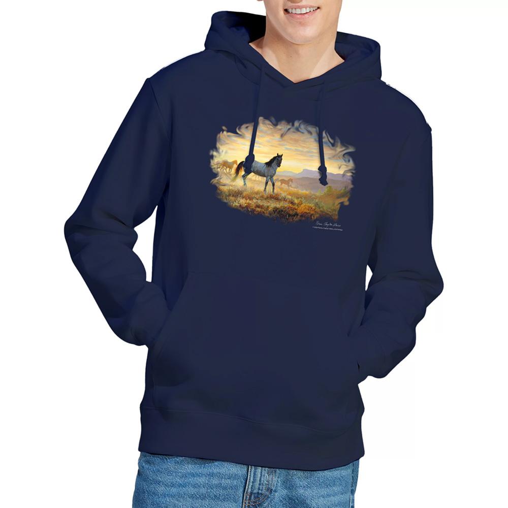 Wildlife Unisex Adult Dust At Dawn Hoodie